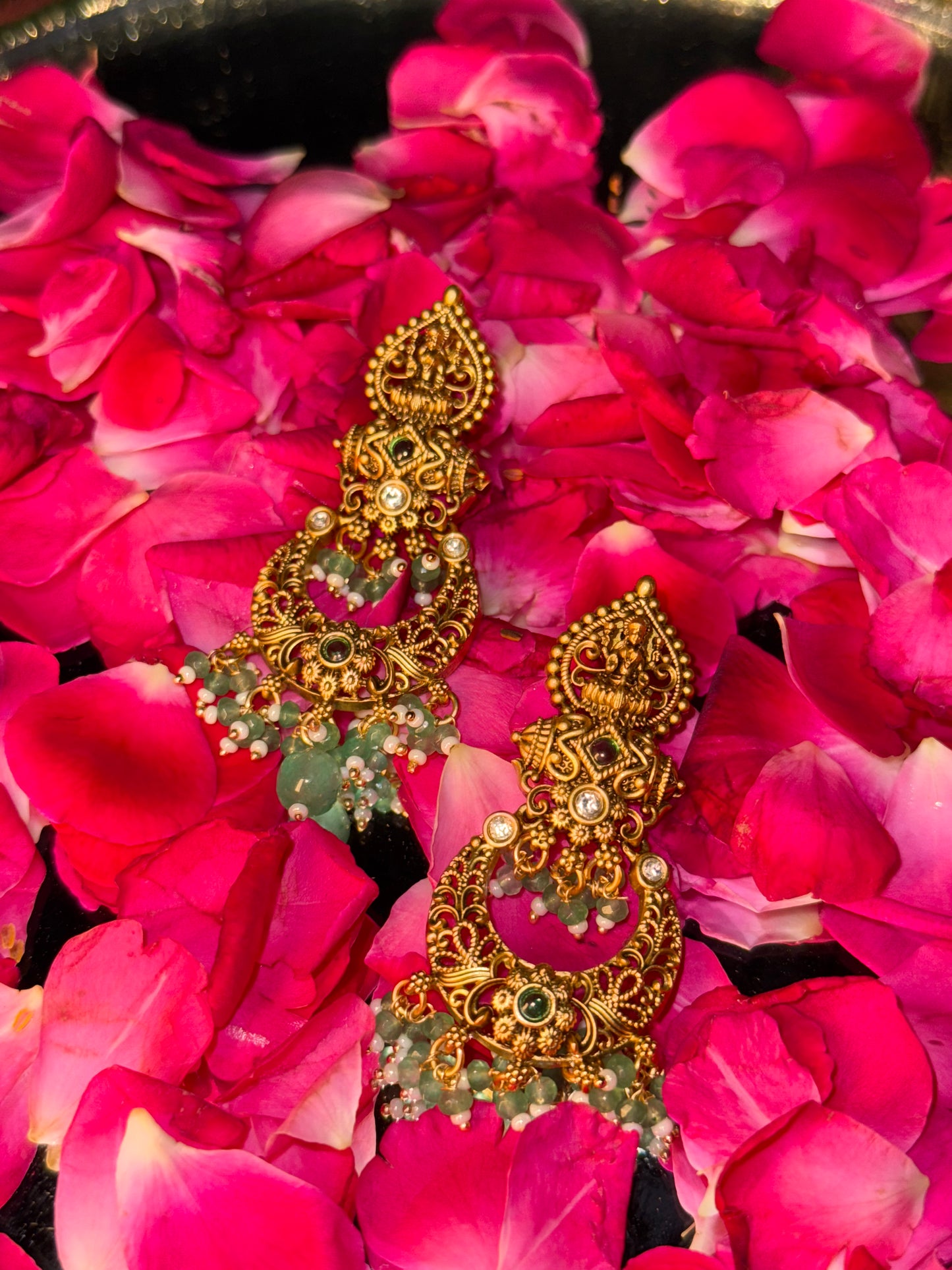 Amira Temple Jade Earrings