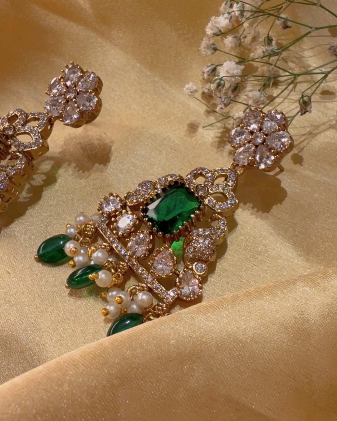 Malika Verde Earrings