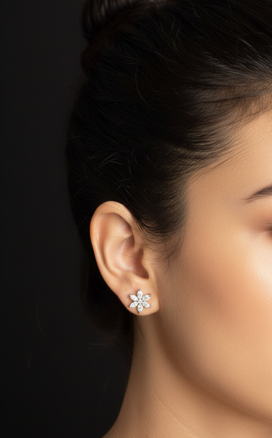 Sirius Star Earrings | 925 Silver