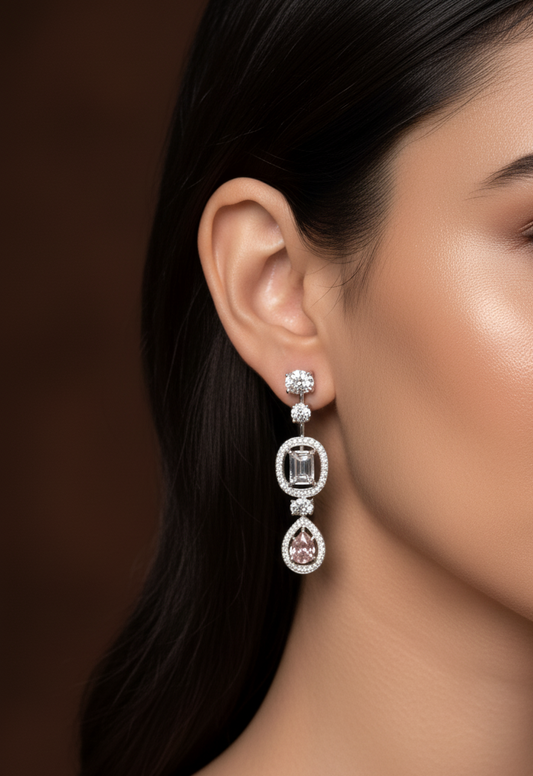 Rosara Earrings | 925 Silver