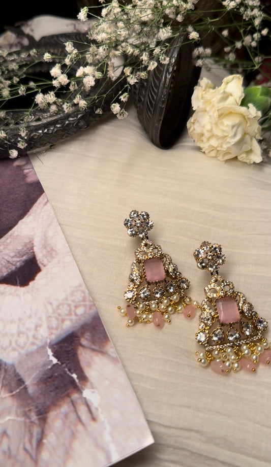 Malika Rosé Earrings
