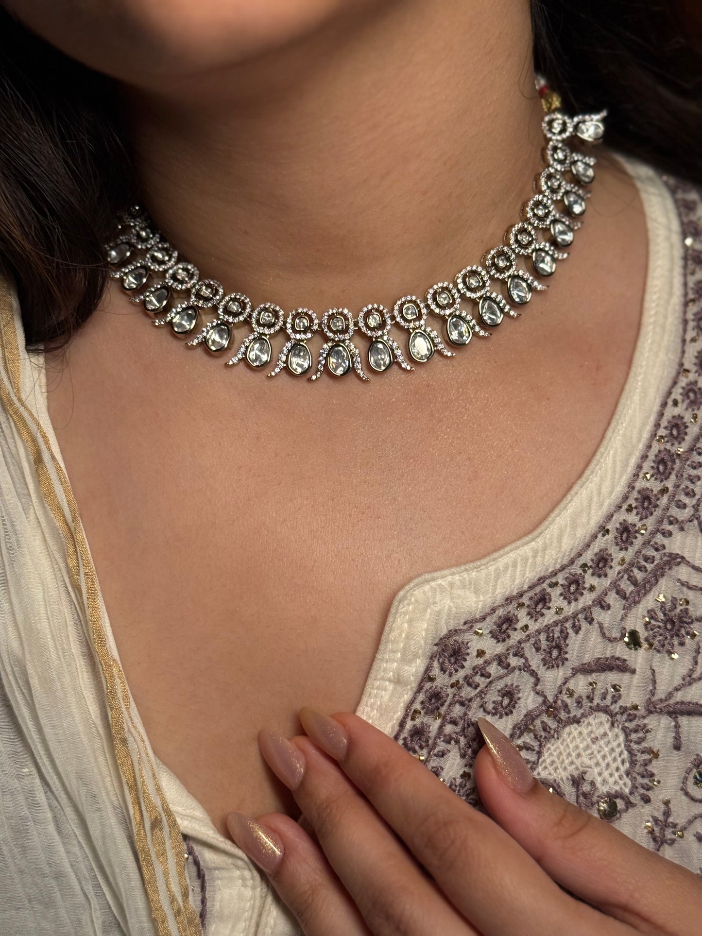 Mehreen Polki Set