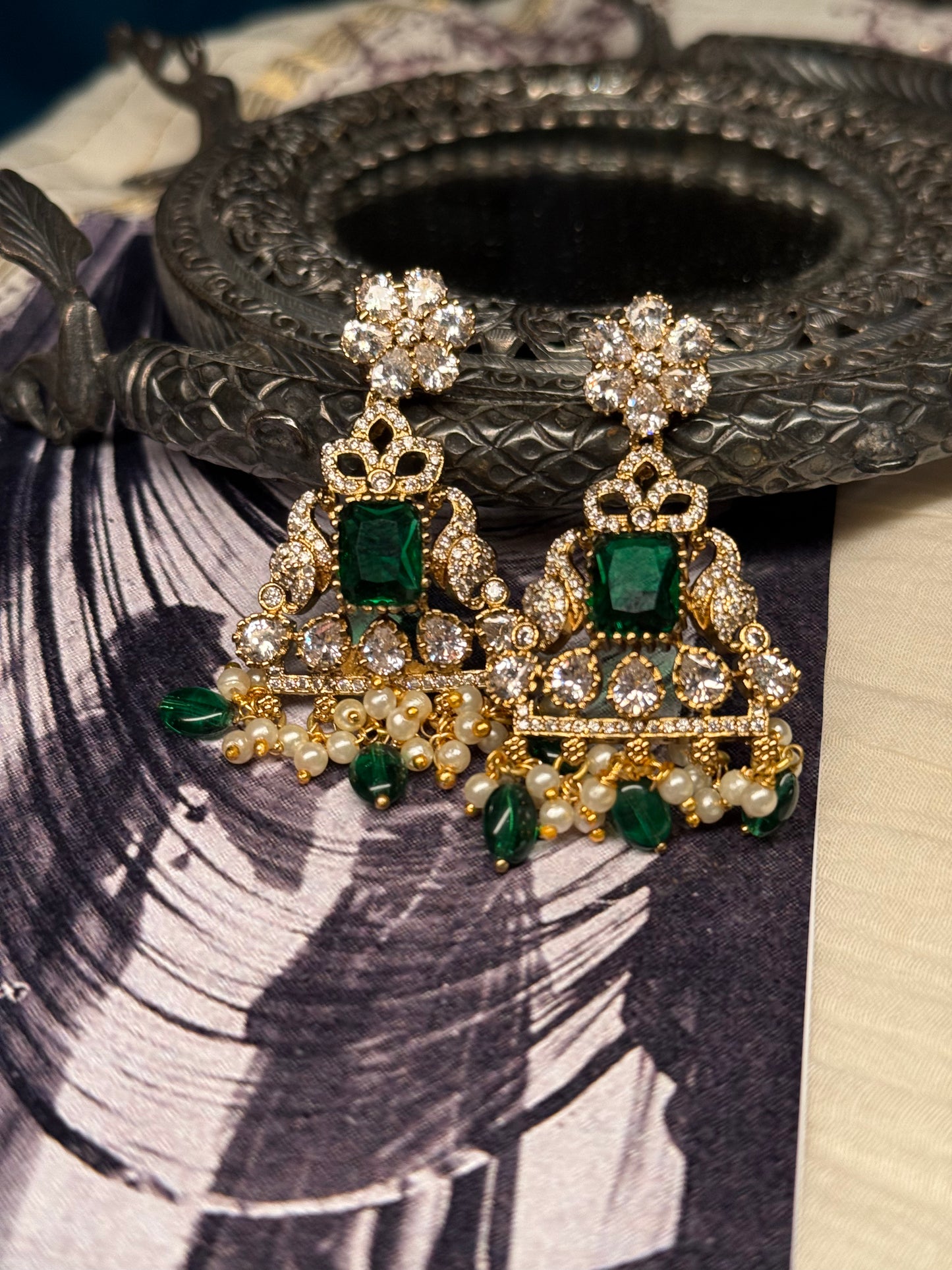 Malika Verde Earrings
