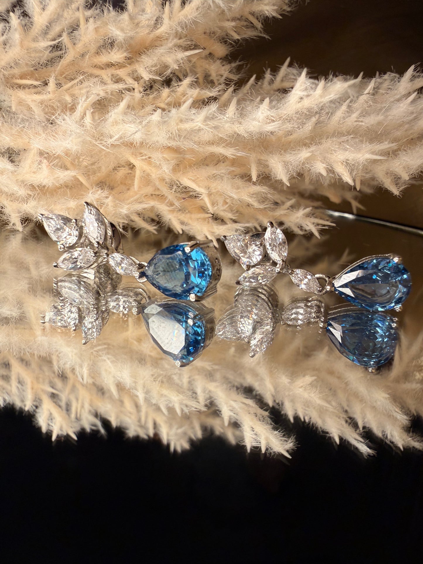 Celestial Tear Earrings | 925 Silver