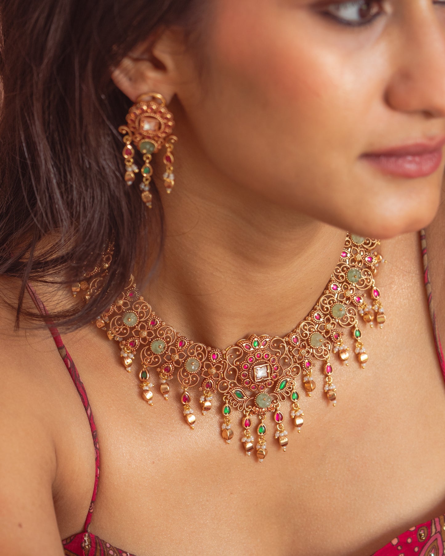 Noor Mahal Necklace Set