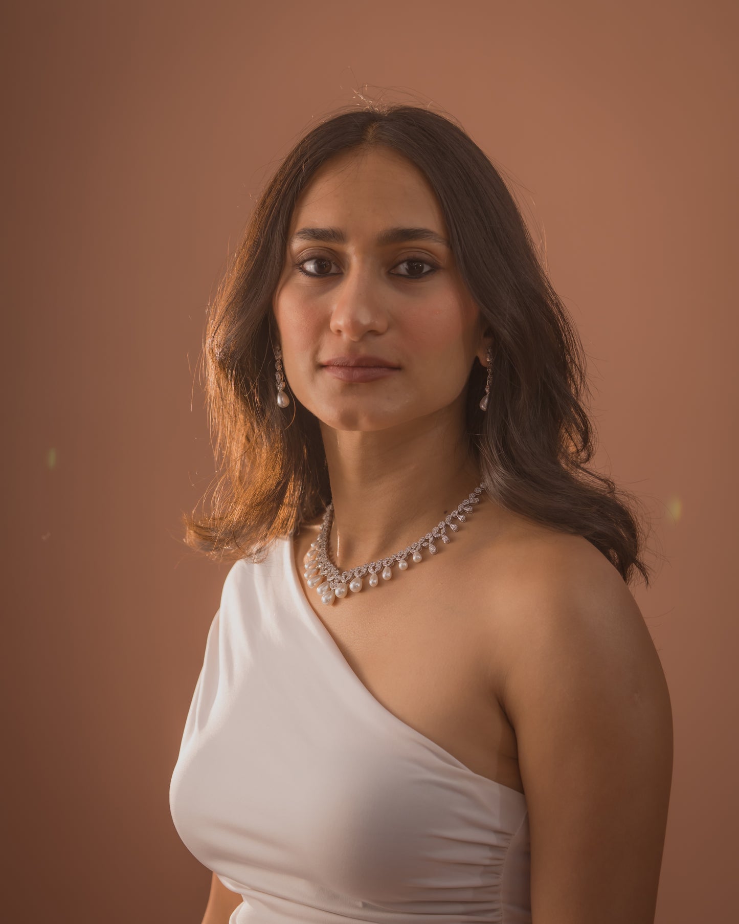 Elise Pearl Necklace Set